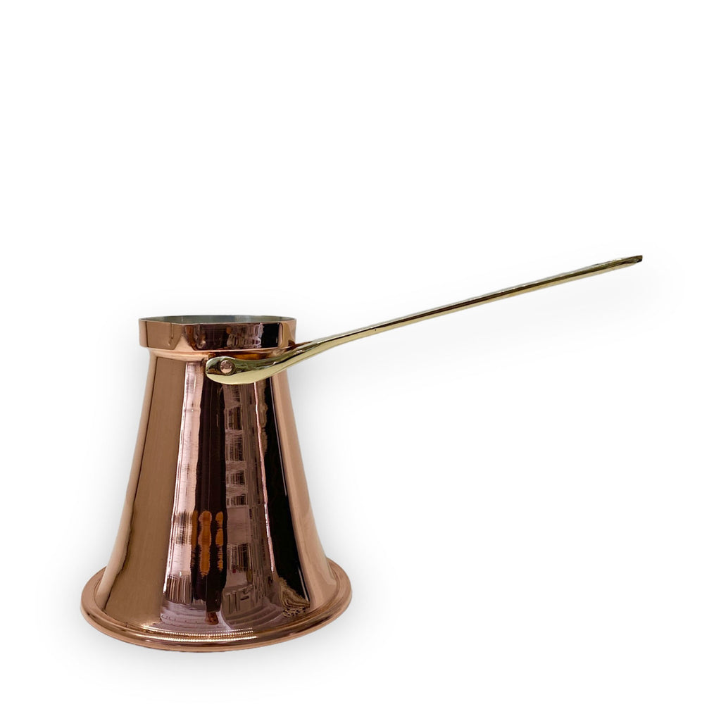 Egypt Copper Cezve with Wooden Handle