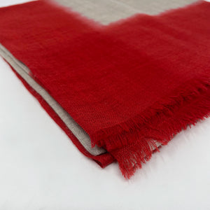 Scarlet & Grey Light Weight Scarf - H+E Goods Company