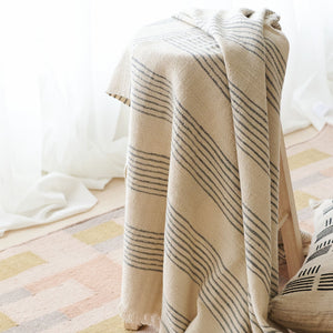Silica Merino Throw - H+E Goods Company