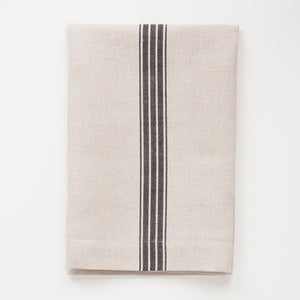 Provincial Napkins - Natural / French Navy - H+E Goods Company