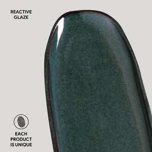Shallow Organic Oval Platter Large Set of 4 - H+E Goods Company