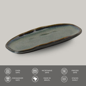 Shallow Mini Oval Platter - Set of 4 - H+E Goods Company
