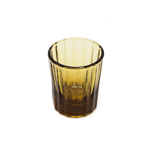 Espresso Glass Reed 2.3 fl Oz - Amber - H+E Goods Company