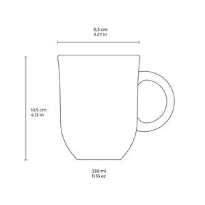 Coup Mug Set of 4 - H+E Goods Company