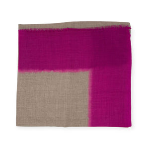 Hot Pink & Oatmeal Light Weight Scarf - H+E Goods Company