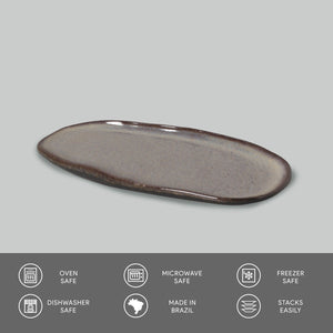 Shallow Small Oval Platter - Set of 4 - H+E Goods Company
