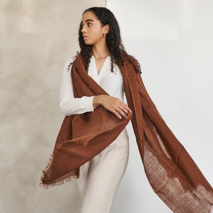 Coco Linen & Silk Scarf - H+E Goods Company