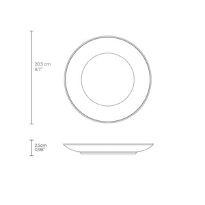 Dessert Plate Set of 4 - H+E Goods Company