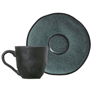 Coffee Cup & Saucer Set of 6 - H+E Goods Company