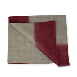 Claret & Taupe Light Weight Scarf - H+E Goods Company