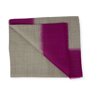 Magenta & Taupe Light Weight Scarf - H+E Goods Company