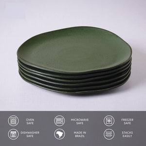 Oval Dinner Plate Set of 4 - H+E Goods Company