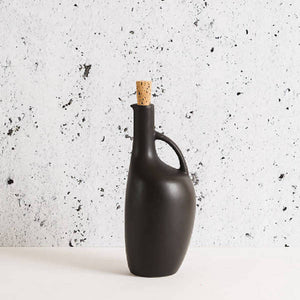 Stoneware Olive Oil Bottle | Canard 34oz - H+E Goods Company
