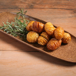 Shallow Organic Oval Platter Large Set of 4 - H+E Goods Company