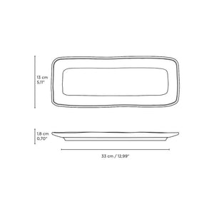 Rectangular Medium Platter - Set of 4 - H+E Goods Company