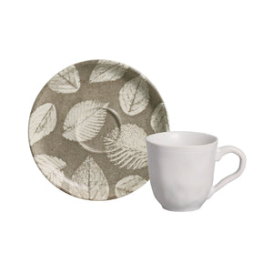 Coffee Cup & Saucer Set of 6 - H+E Goods Company