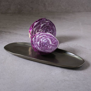 Shallow Organic Oval Platter Large Set of 4 - H+E Goods Company