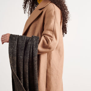 Graphite Merino Scarf - H+E Goods Company