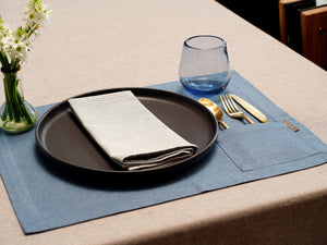 Cotton Cloth Placemats, Set of 4 - H+E Goods Company