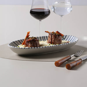 Deep Oval Platter - Set of 4 - H+E Goods Company