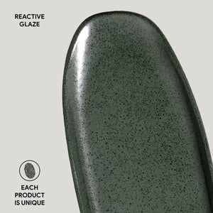 Shallow Organic Oval Platter Large Set of 4 - H+E Goods Company