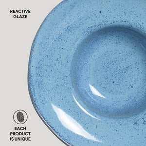 Deep Rim Plate - Set of 4 - H+E Goods Company