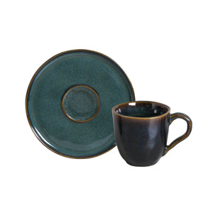 Coffee Cup & Saucer Set of 6 - H+E Goods Company