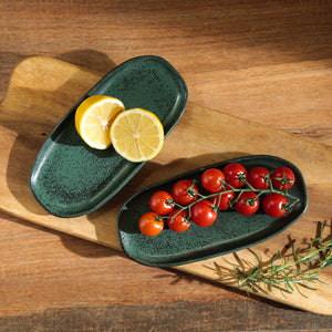 Shallow Small Oval Platter - Set of 4 - H+E Goods Company