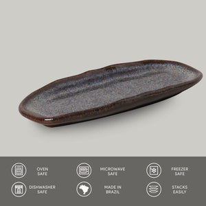 Shallow Mini Oval Platter - Set of 4 - H+E Goods Company