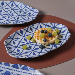 Shallow Oval Medium Platter - Set of 4 - H+E Goods Company
