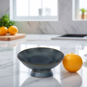 Santorini Bowl - Blue - H+E Goods Company
