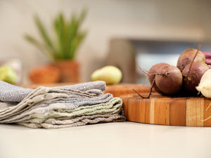 Waffle Weave Wash Cloths - Set of 8 - H+E Goods Company
