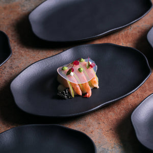 Shallow Oval Medium Platter - Set of 4 - H+E Goods Company