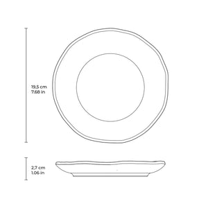 Dessert Plate - Set of 6 - H+E Goods Company