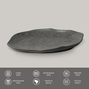 Shallow Oval Medium Platter - Set of 4 - H+E Goods Company