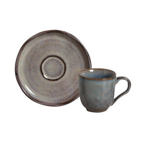 Coffee Cup & Saucer Set of 6 - H+E Goods Company