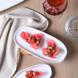 Shallow Small Oval Platter - Set of 4 - H+E Goods Company