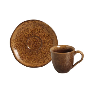 Coffee Cup & Saucer Set of 6 - H+E Goods Company