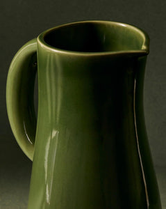Stoneware Jug | Dadasi 50 Oz - Green - H+E Goods Company