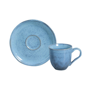 Coffee Cup & Saucer Set of 6 - H+E Goods Company
