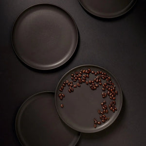 Tunisian Side Plate - Matte Black - H+E Goods Company
