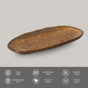Shallow Mini Oval Platter - Set of 4 - H+E Goods Company