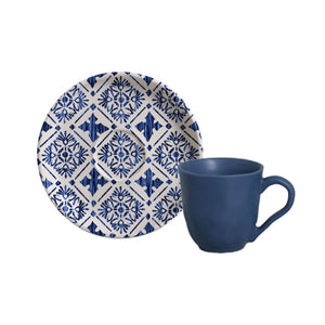Coffee Cup & Saucer Set of 6 - H+E Goods Company