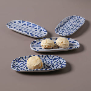 Shallow Mini Oval Platter - Set of 4 - H+E Goods Company