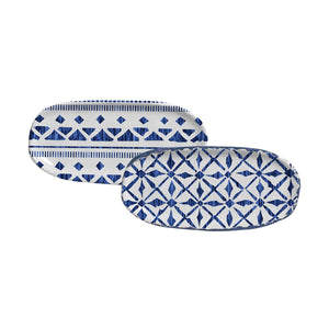 Shallow Mini Oval Platter - Set of 4 - H+E Goods Company