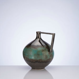Turquoise Brushes Decorative Vessel - H+E Goods Company