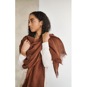Coco Linen & Silk Scarf - H+E Goods Company