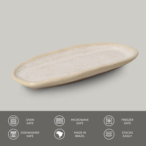 Shallow Mini Oval Platter - Set of 4 - H+E Goods Company