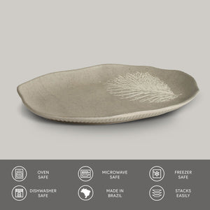 Shallow Oval Medium Platter - Set of 4 - H+E Goods Company
