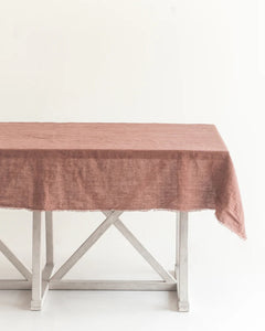 Stone Washed Linen Tablecloth - H+E Goods Company